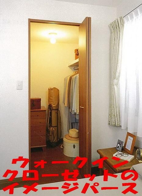 収納　★ウォークインクローゼットのイメージパース★