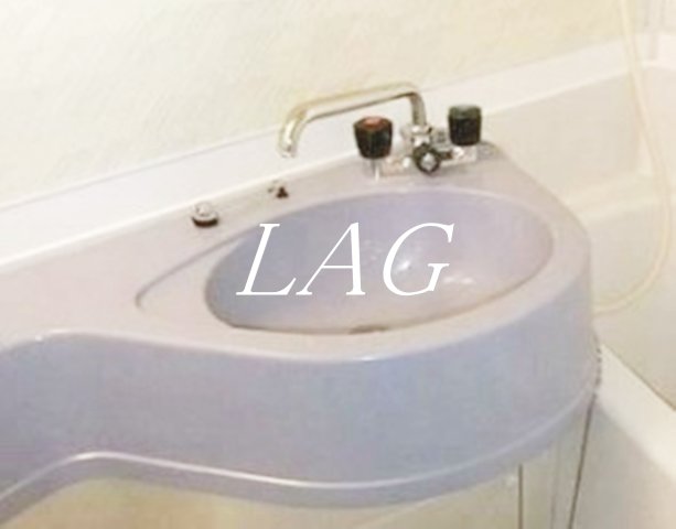 洗面設備　洗面台です。