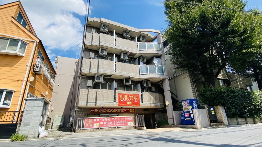 建物外観　月に2回、建物の清掃・巡回を行っています！