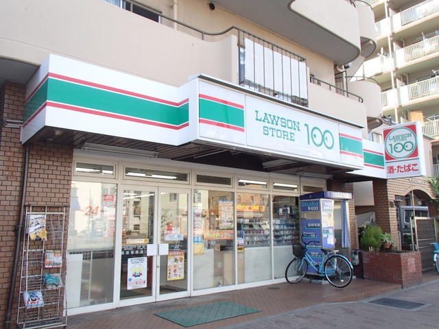 コンビニ　ローソンストア100長田菅原通店（コンビニ）まで392m