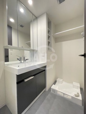 洗面設備　アーバネックス阿波座駅前　洗面脱衣所