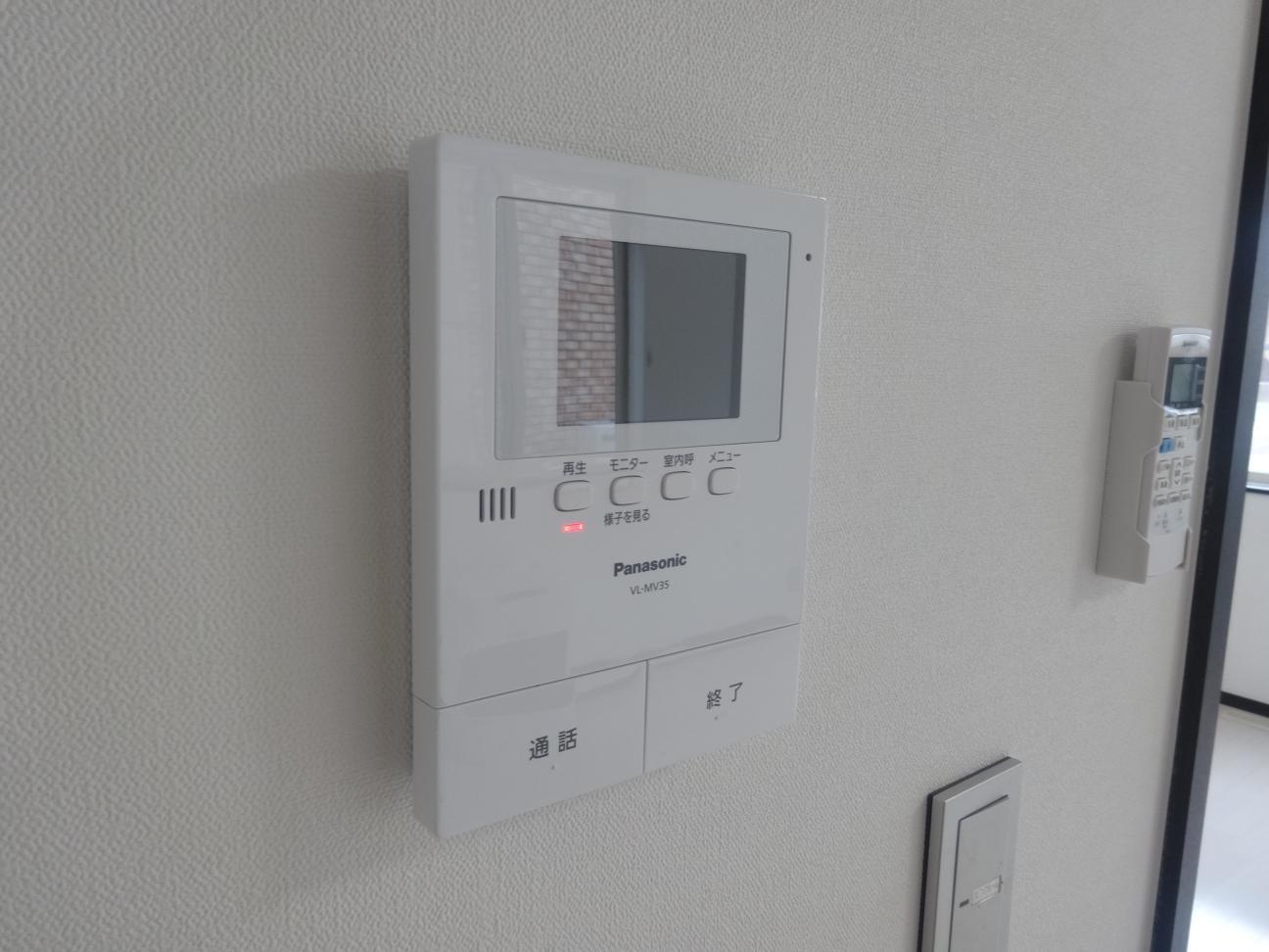 セキュリティ　モニタ付インターホン