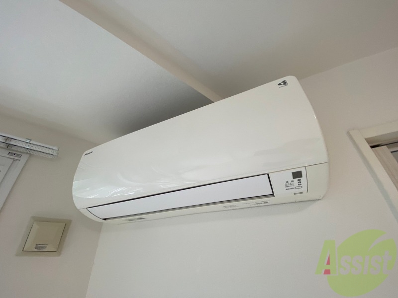 その他設備　こちらはエアコンが設置されております！夏場も快適です！