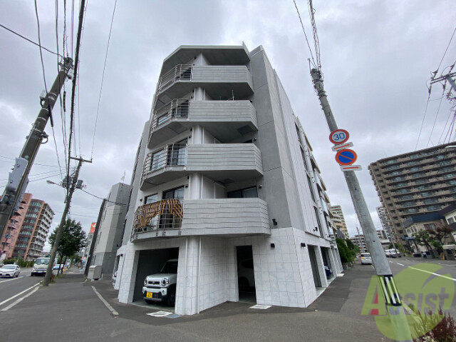 建物外観　札幌市中央区南７条西「ビッグレジデンス旭ヶ丘」