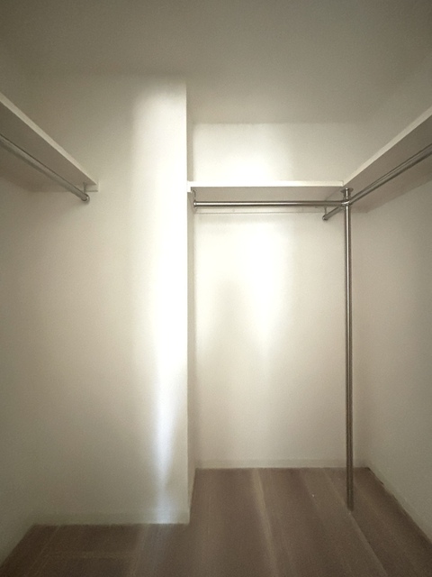 収納　竣工前写真。