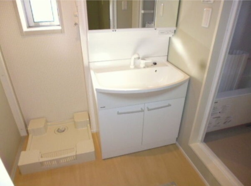 洗面設備　図面と現状に相違がある場合には現状を優先