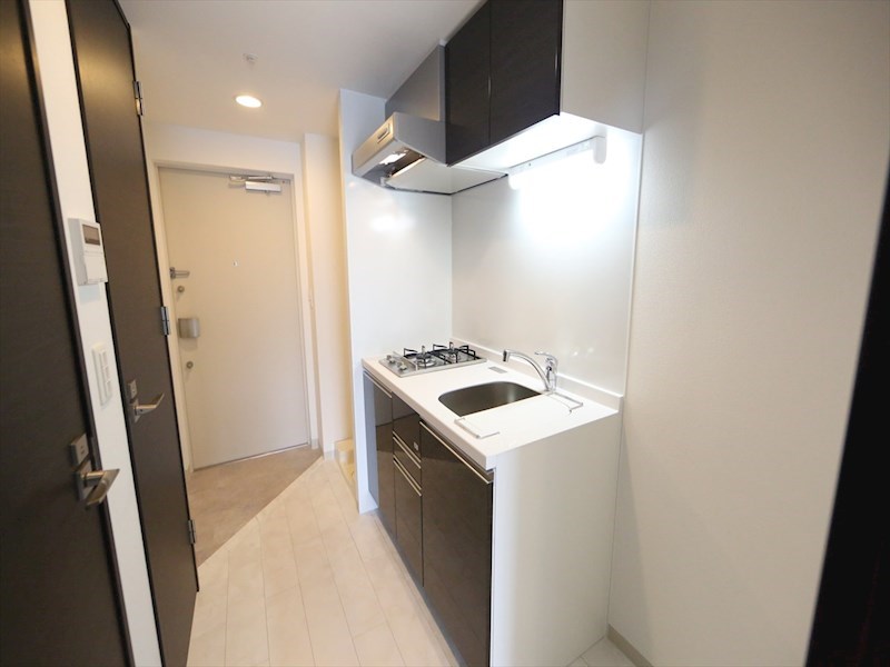 キッチン　システムキッチン（ガス2口コンロ付）