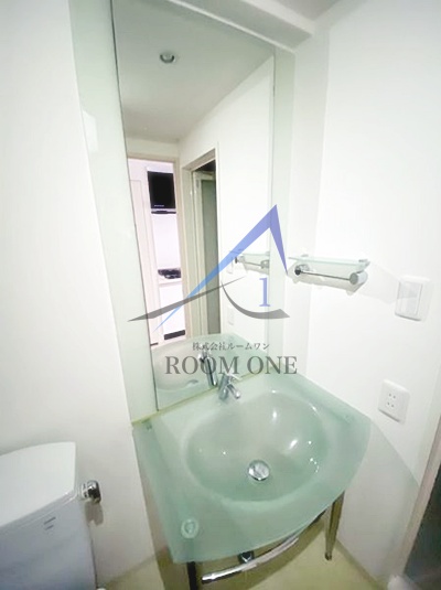 洗面設備　洗面台です。