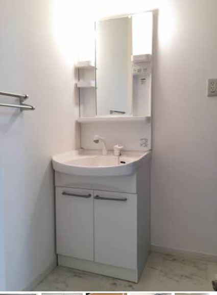 洗面設備　洗髪洗面化粧台♪