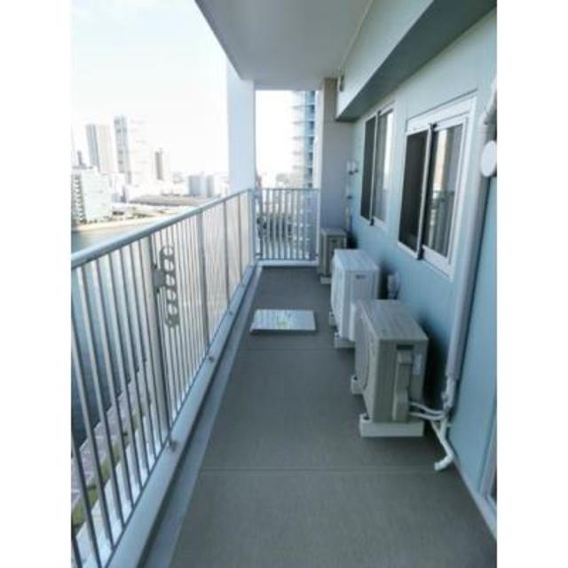 バルコニー　同タイプ部屋　参考写真