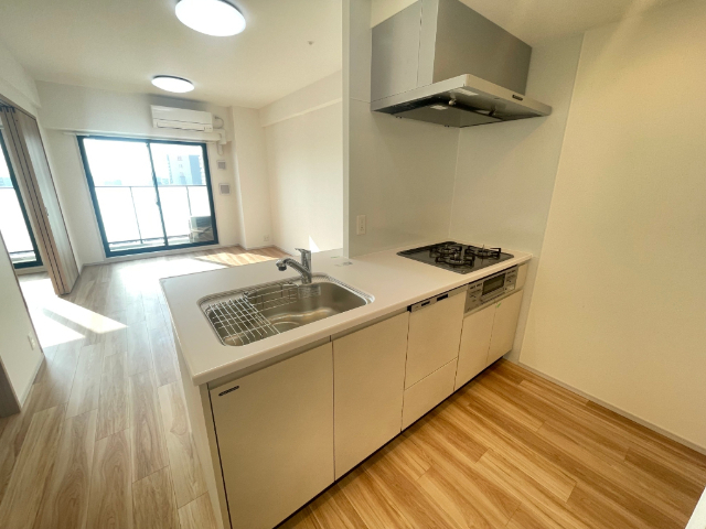キッチン　１５０１号室の写真になります。