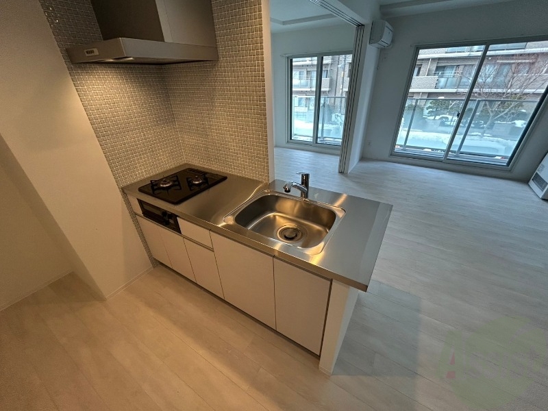 キッチン　システムキッチンなので、すぐお料理に使えます！