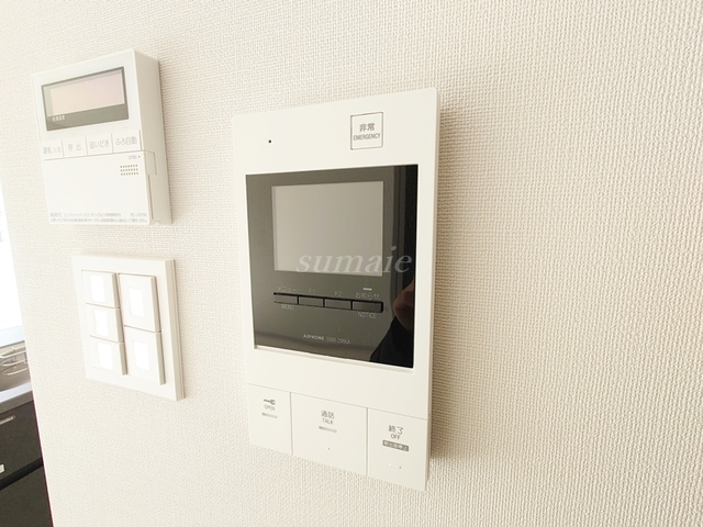 セキュリティ　モニタ付インターホンです☆