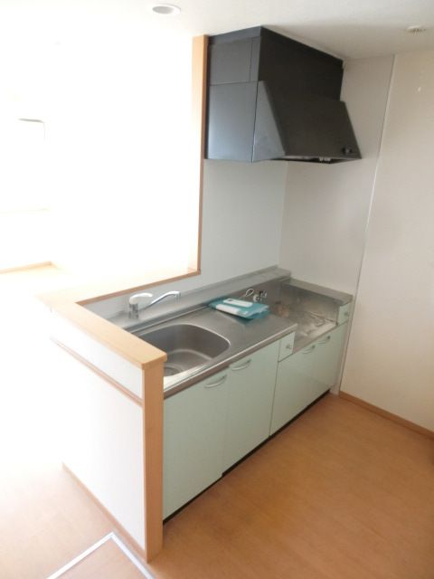 キッチン　広々としたキッチンスペース