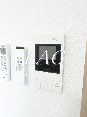 セキュリティ　モニター付きインターホンです。
