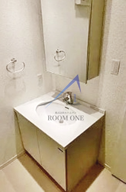 洗面設備　洗面台です。