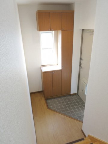 玄関　明るい玄関です