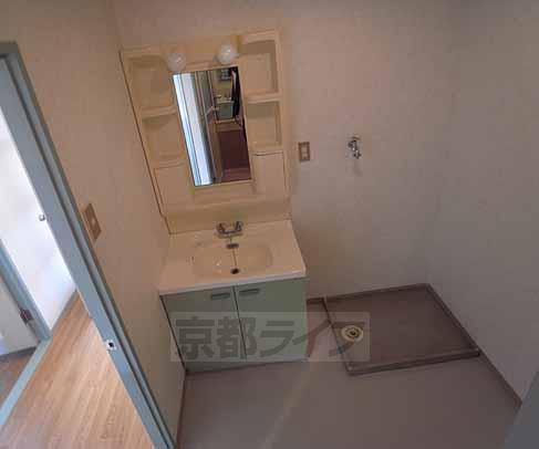 洗面設備　もちろん脱衣所もあります！