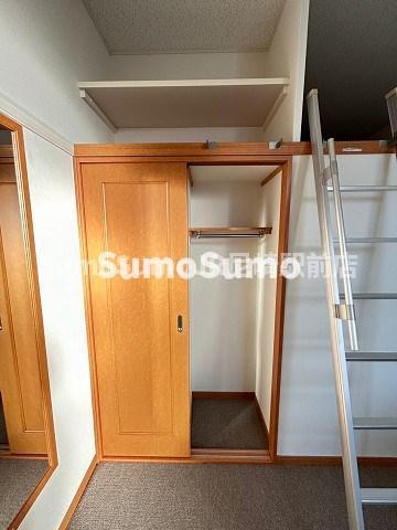 収納　大きなスペースがあり、収納には困りません