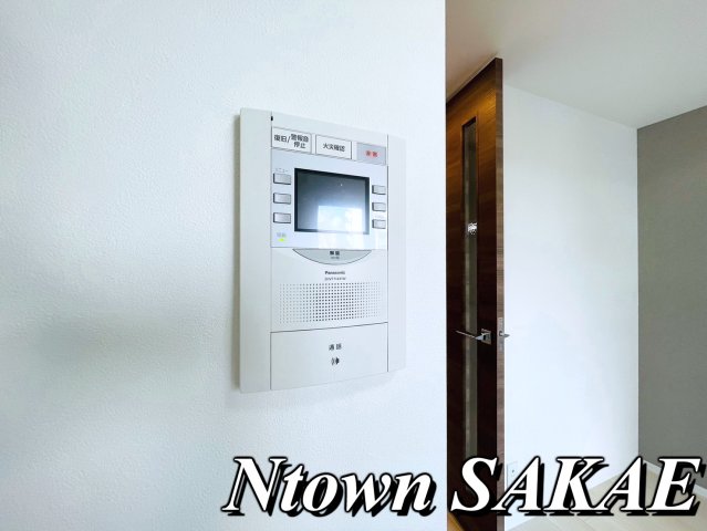 セキュリティ　モニター付きインターフォンです