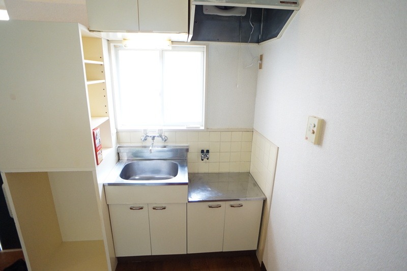 キッチン　ガスコンロ設置可能です