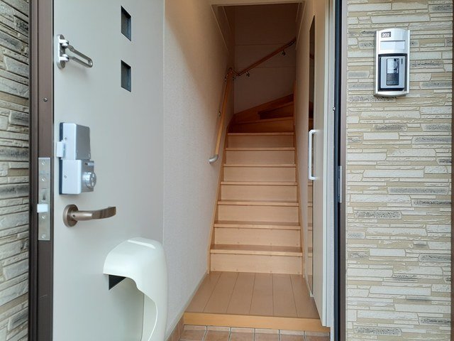 玄関　ゆったりとした玄関です