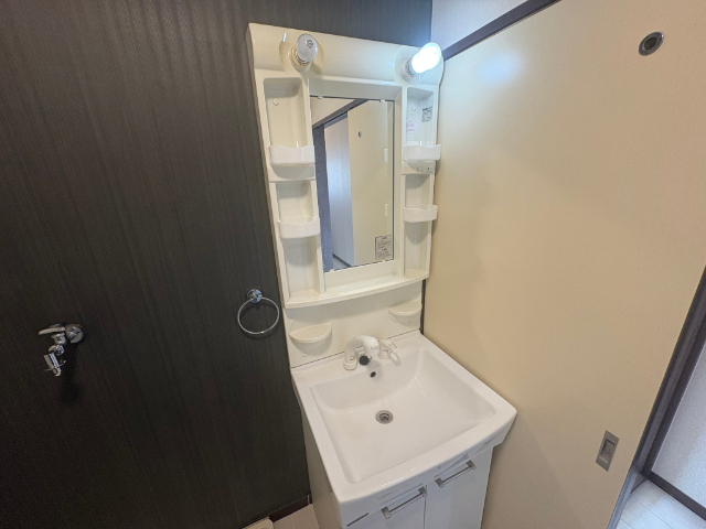 洗面設備　人気の洗髪洗面化粧台タイプです。