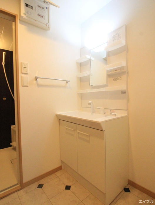 洗面設備　反転タイプの別のお部屋になります