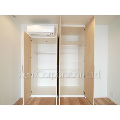 収納　同タイプ16階のお部屋を撮影。仕様が異なることがあります。