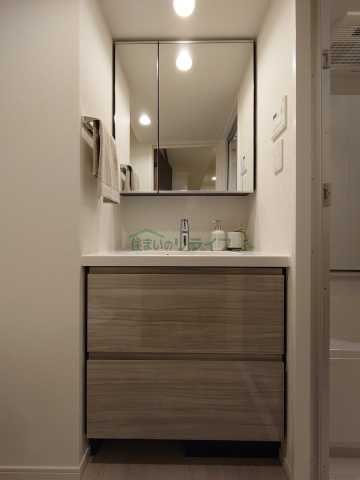 洗面設備　パークアクシス神楽坂・早稲田通り※別部屋の参考写真です