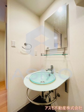 洗面設備　同マンション別部屋参考写真