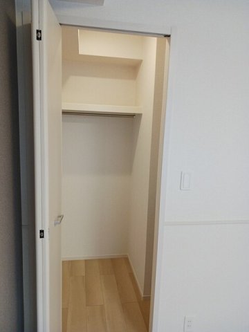 収納　たっぷりとした収納スペースです