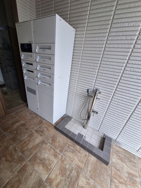 その他共有部分　★ペット専用足洗い場★