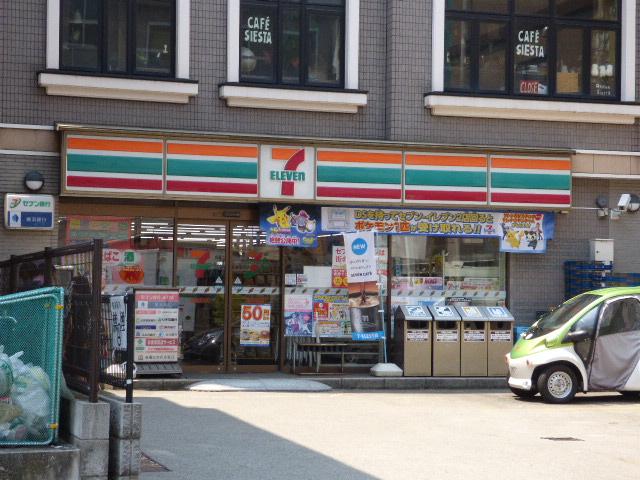 コンビニ　セブンイレブン 横浜仲町台店（コンビニ）まで451m