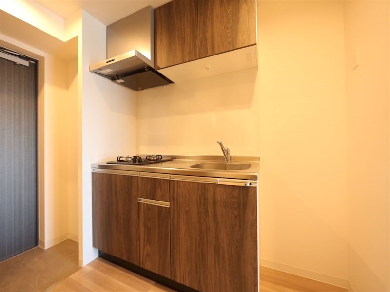 キッチン　システムキッチン（ガス2口コンロ付）