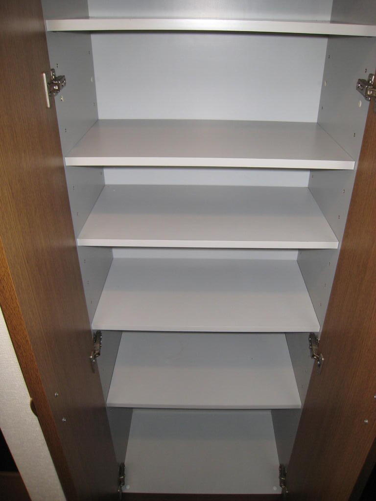 収納　収納力あるシューズボックス