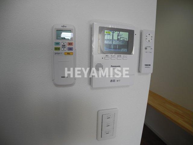 セキュリティ　※室内画像は別号室のもの