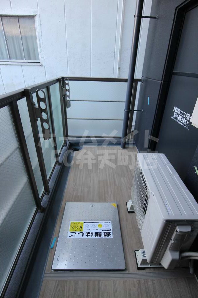 バルコニー　バルコニーがあります