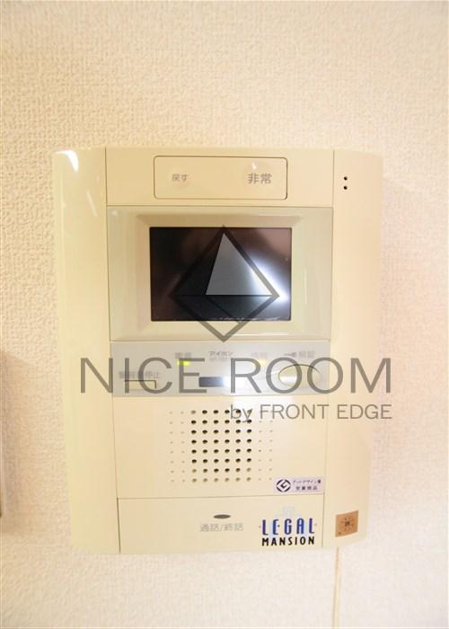 セキュリティ　リーガル江戸堀　TVモニターホン
