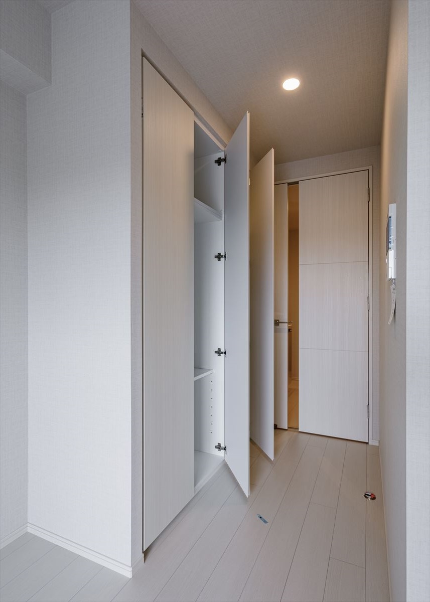 収納　ちょっとした収納スペースも充実しています