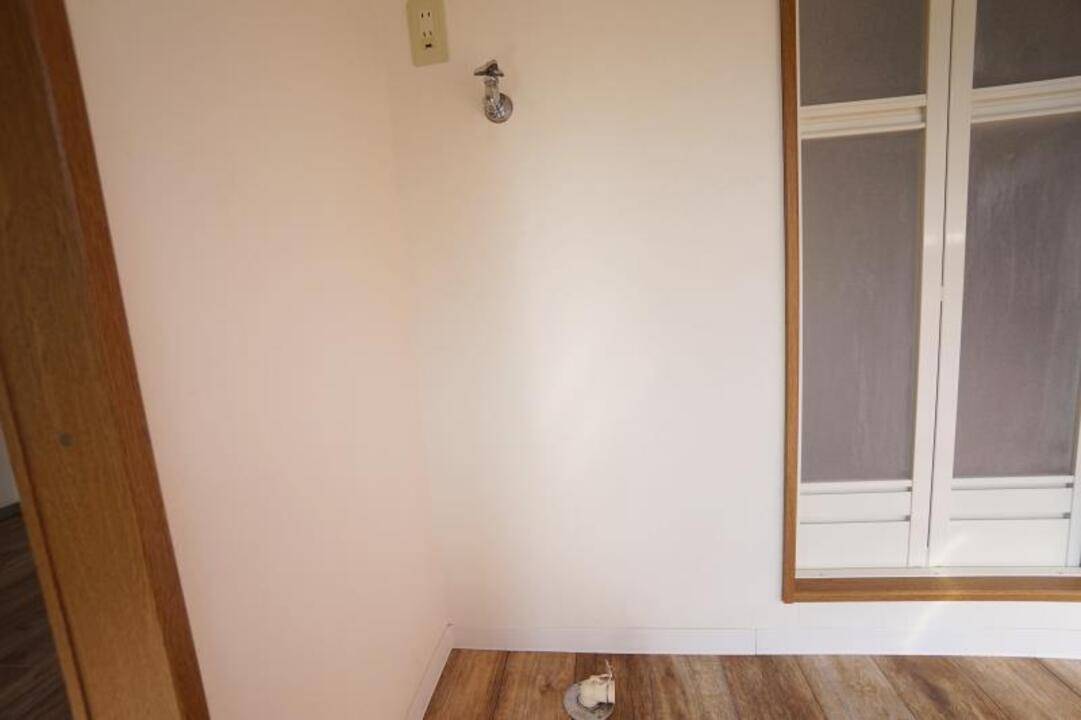 洗面設備　洗濯機置場