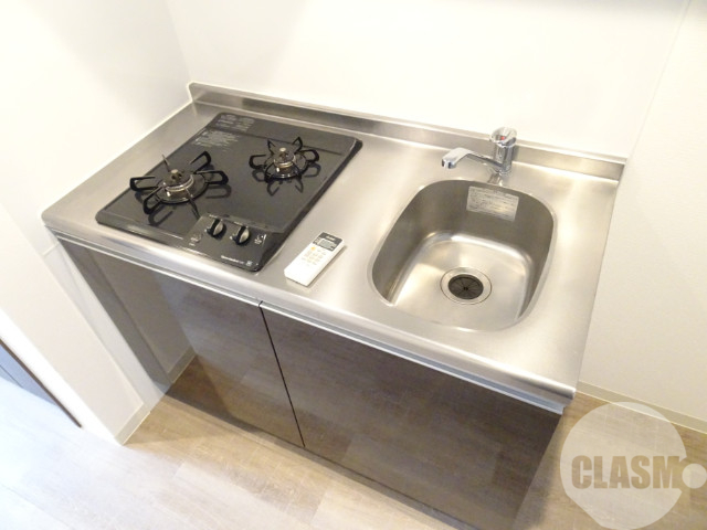 キッチン　２口コンロのシステムキッチン♪