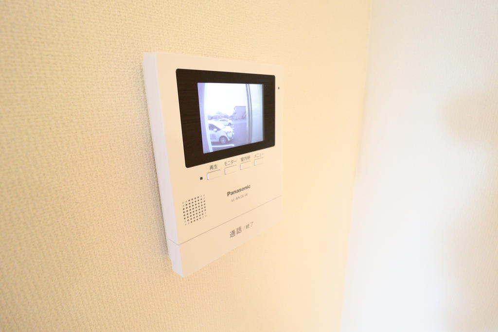 セキュリティ　もちろんTVインターホンはカラーです！！