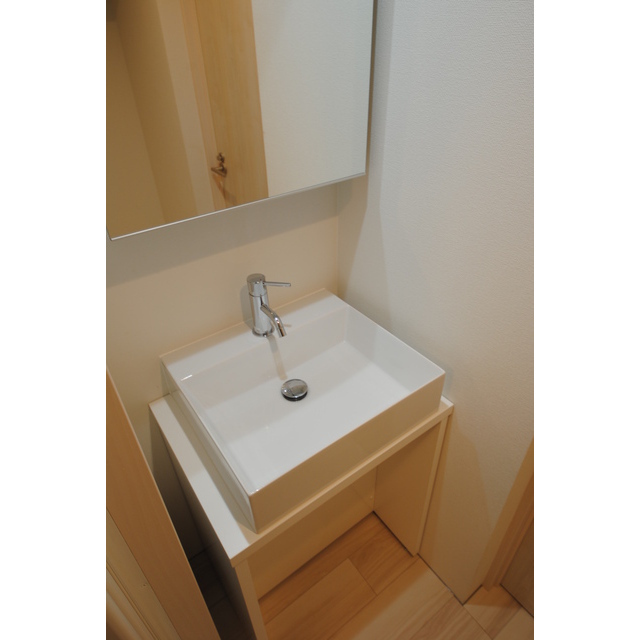 洗面設備　洗面所です