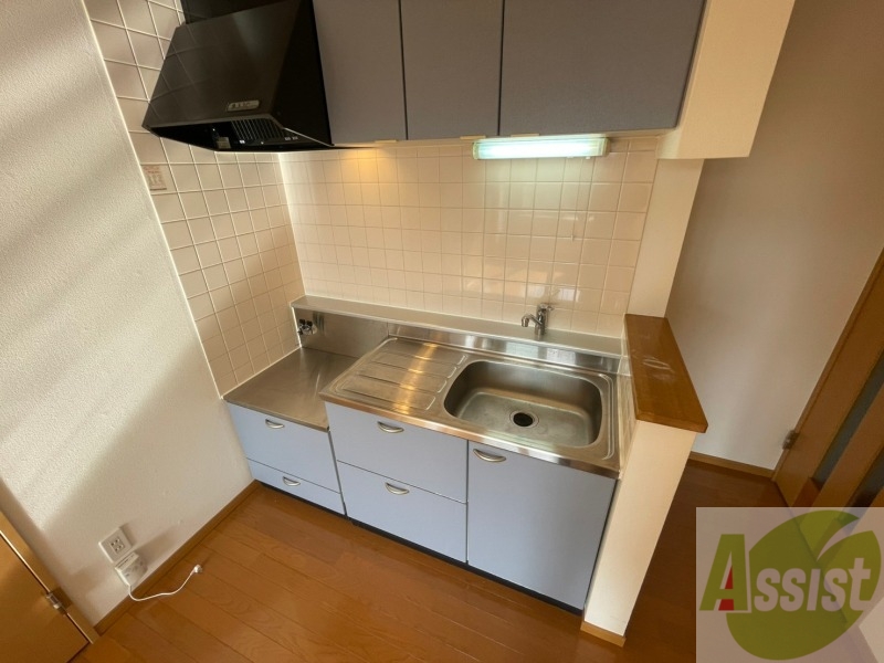 キッチン　キッチンはスペースも広々していて使いやすそうですよ！