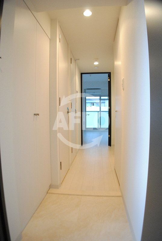 玄関　エスリード江戸堀　玄関スペース