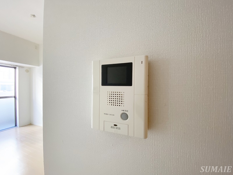 セキュリティ　モニター付きインターホンです☆