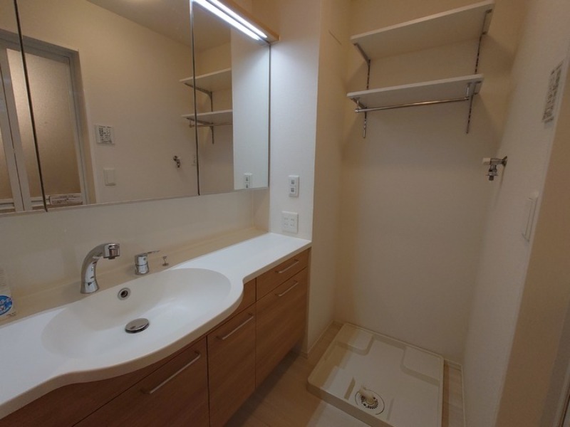 洗面設備　図面と現状に相違がある場合には現状を優先