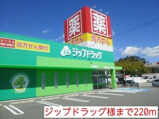 ドラックストア　ジップドラッグ様（ドラッグストア）まで220m