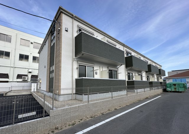 建物外観　建築中